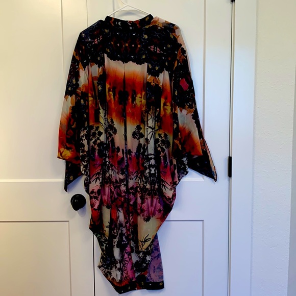 Cocoon Chiffon Kimono/ 3rd Piece boho/witchy/festival SO DREAMY 😍 - Picture 4 of 6